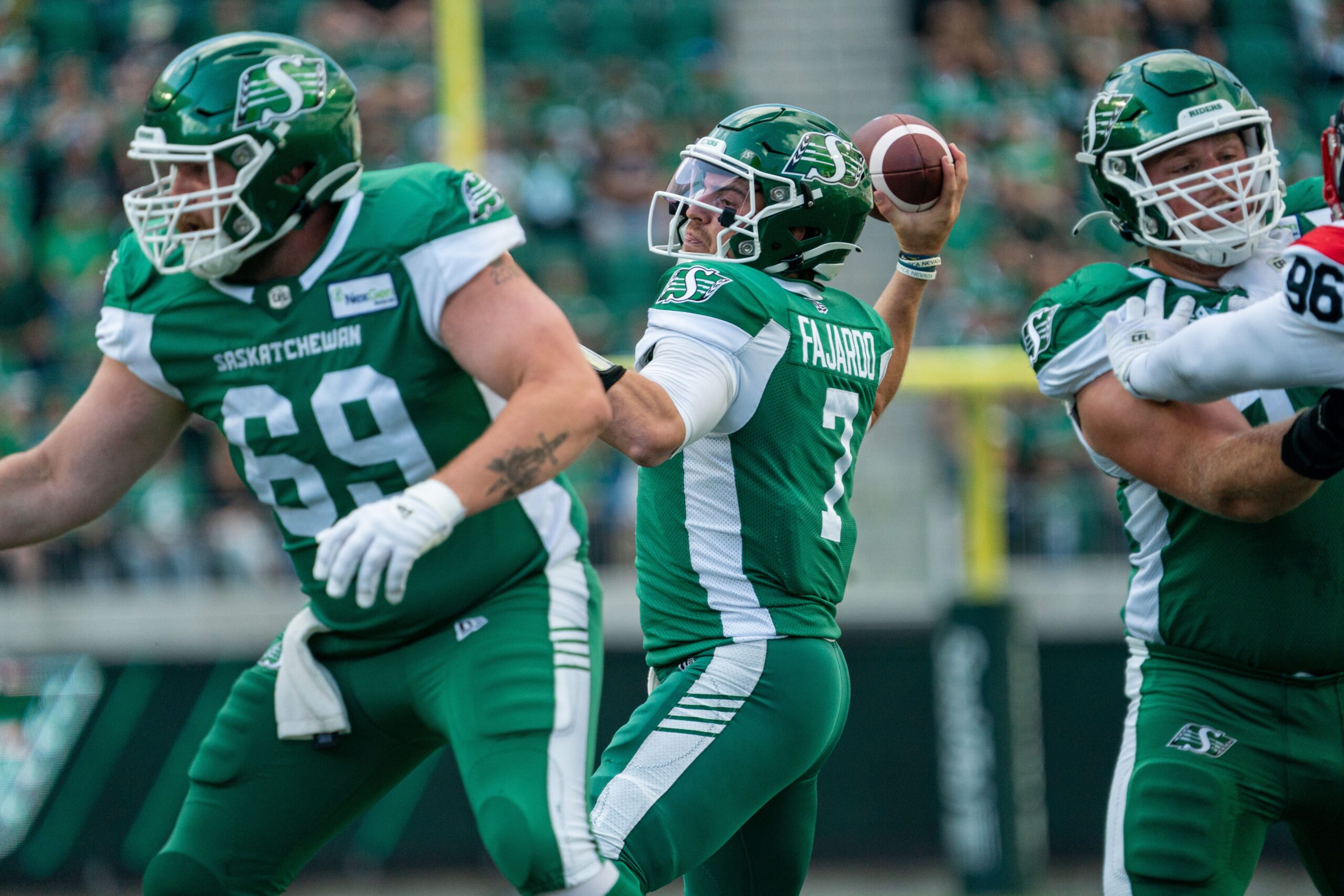 'Never a question, I'll be out there' Riders' Cody Fajardo battles