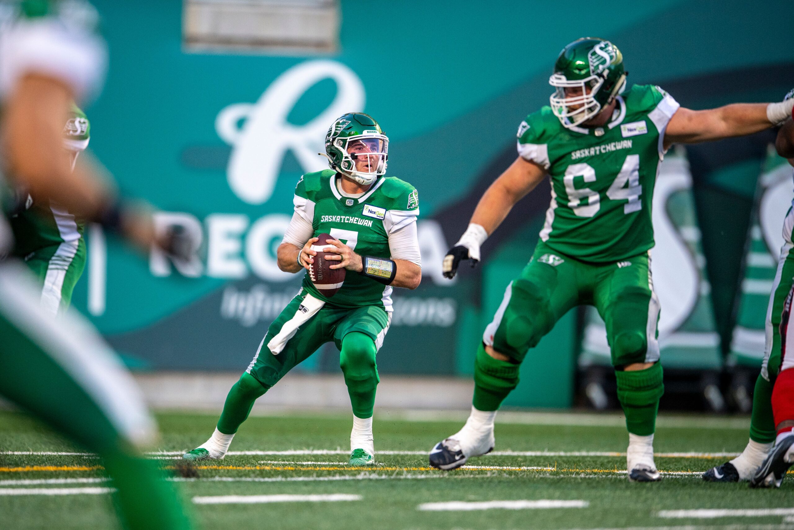 'It's gonna be a limp until I'm fully healthy' Riders' QB Cody Fajardo