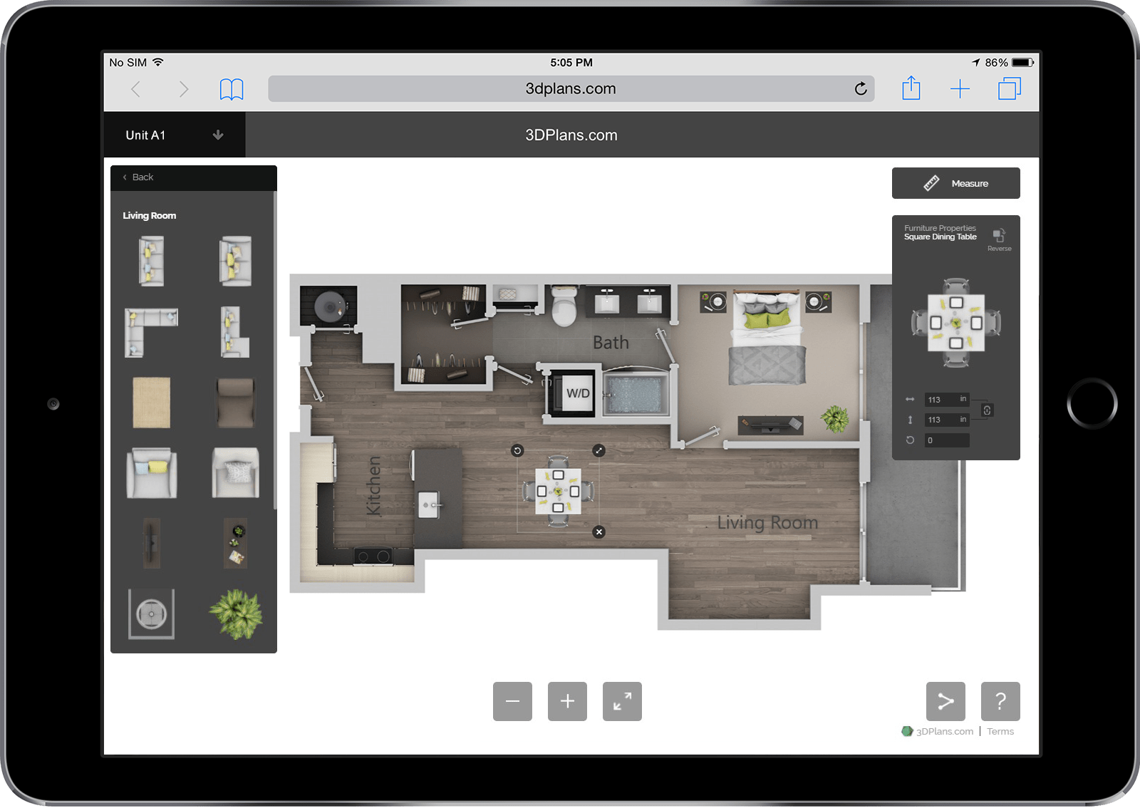 3D Floor Plans Renderings