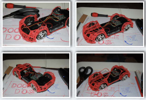 British Designer Uses 3Doodler, 3D Printing Pen to Build Remote Control