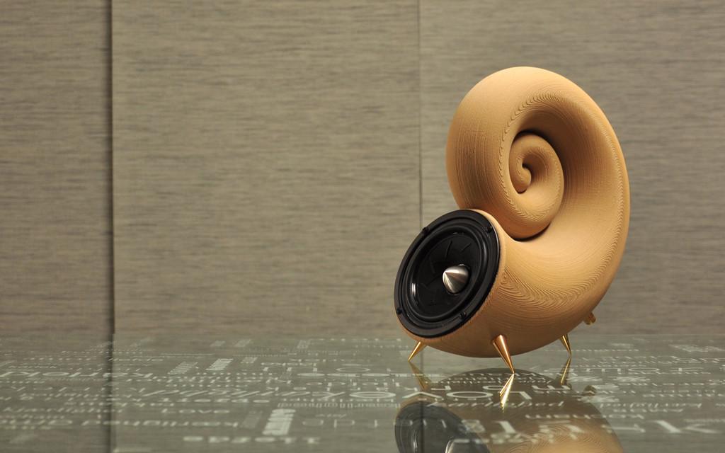 Akemake Creates the World’s First 3D Printed Speaker From Wood Design is free to download