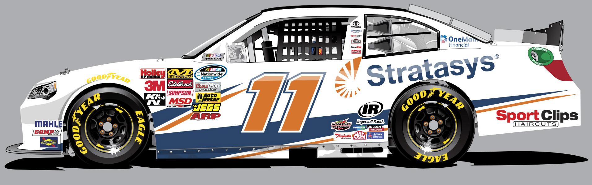 3D Printing Manufacturer Stratasys' Own NASCAR Nationwide