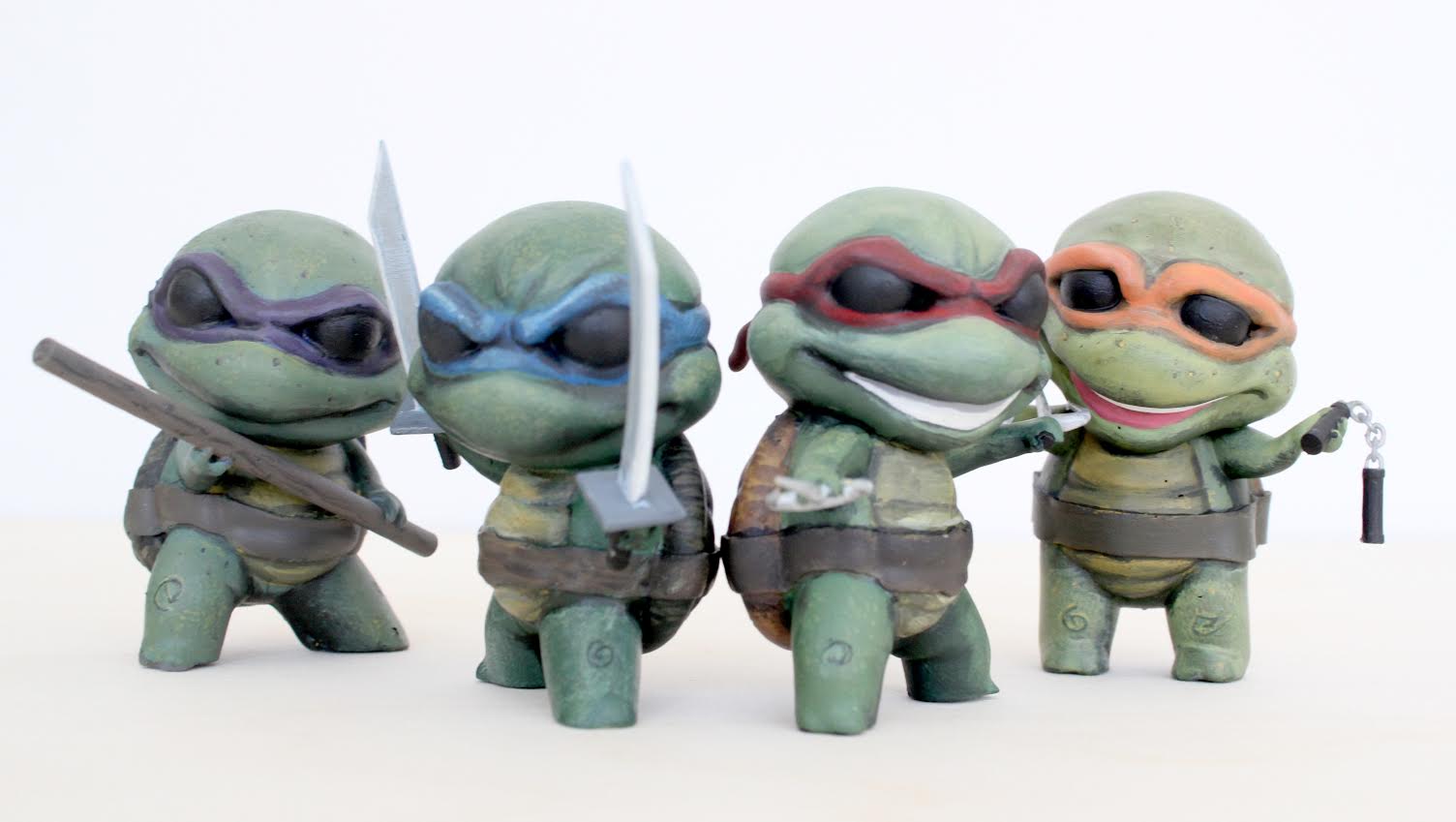 Cowabunga! The Teenage Mutant Ninja Turtles Have Been 3D Printed
