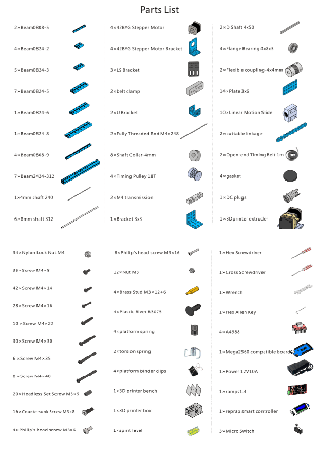 MakeBlock Constructor I The 400Piece DIY 3D Printer Kit 3DPrint