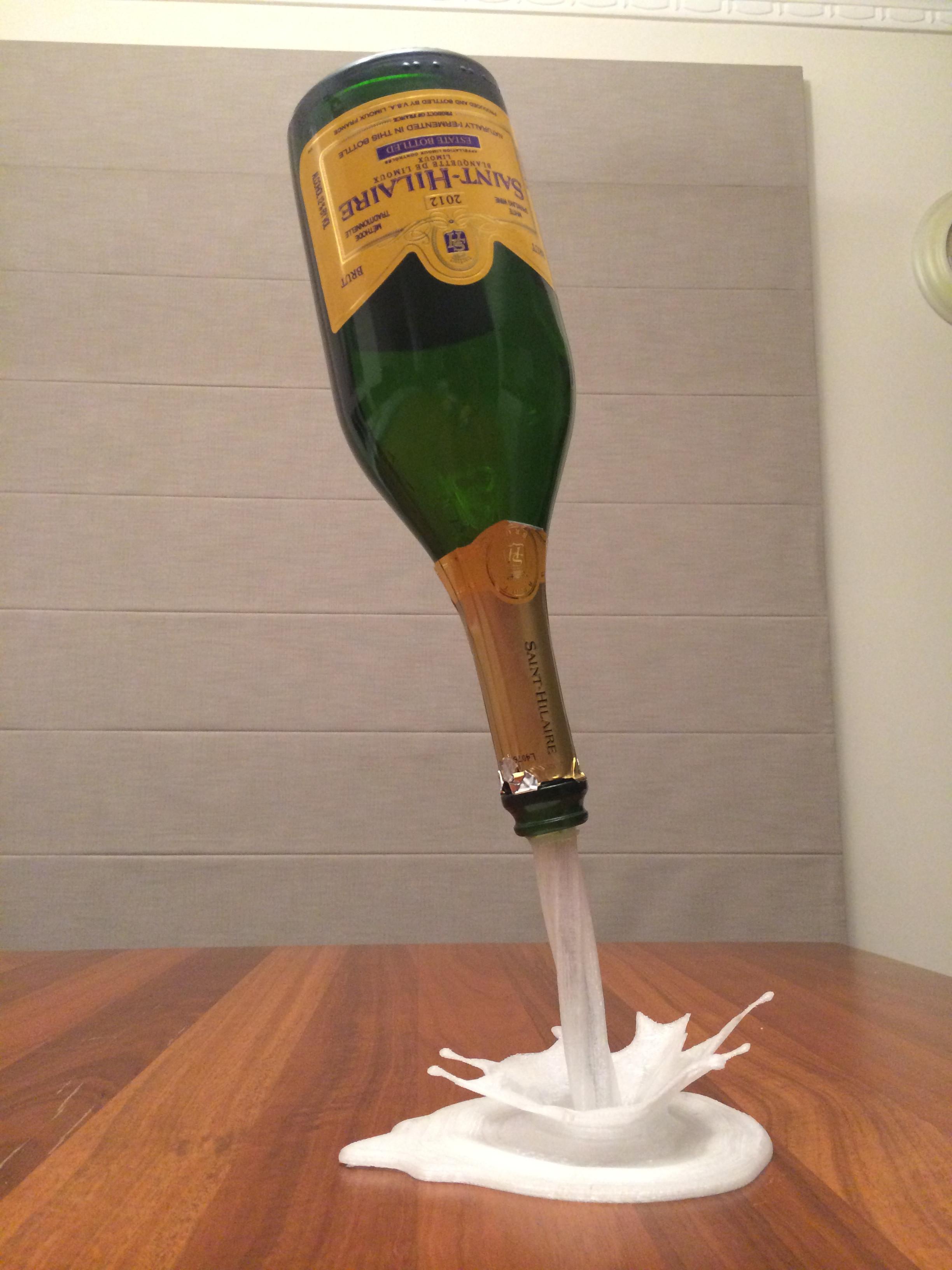 Repurpose the Bottle From Your Favorite Wine 3D Print Your Own