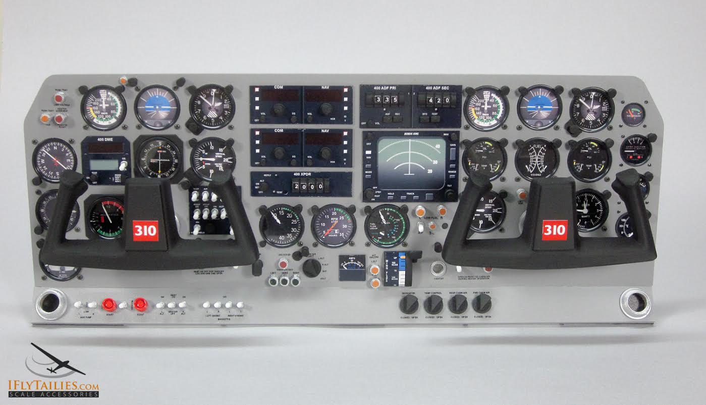 IFlyTailies Creates Intricate RC Airplane Cockpits & Parts Using 3D