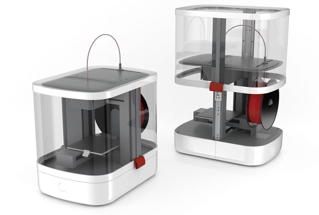 The Vector 3 Sleek 3D Printers and Full Coursework Packages with