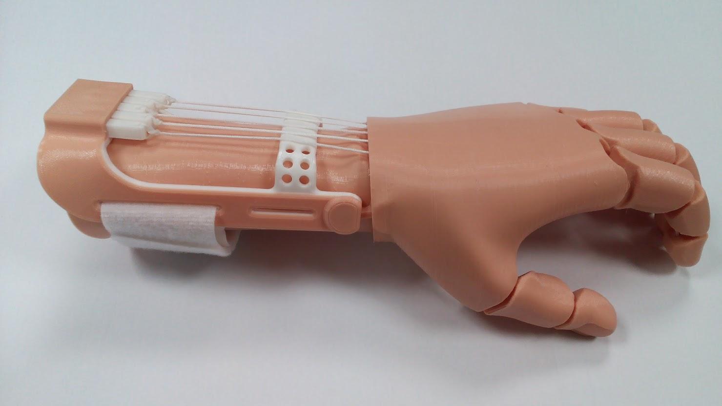FlexyHand 2 Filaflex Remix 3D Printed Prosthetic Hand Looks and