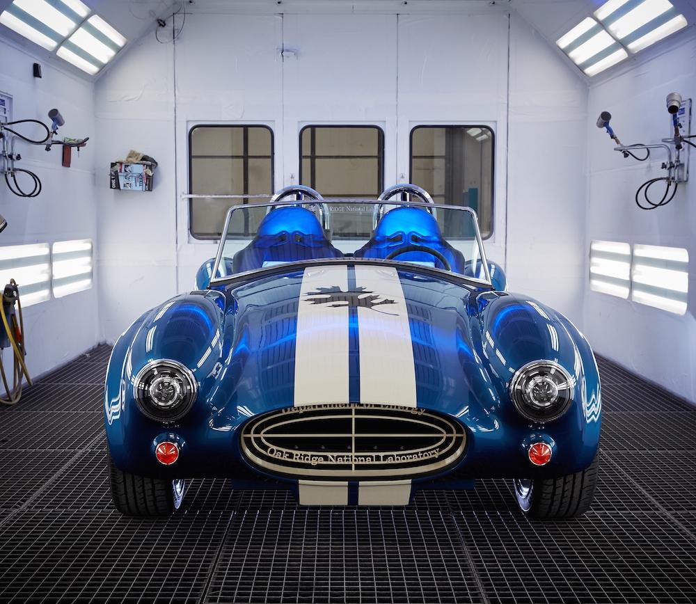 ORNL 3D Prints Working Shelby Cobra Replica President Obama Approves