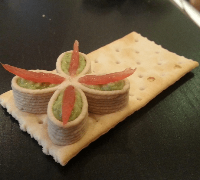 3D Printing with Hummus New Extrusion Process and Basic Culinary Know