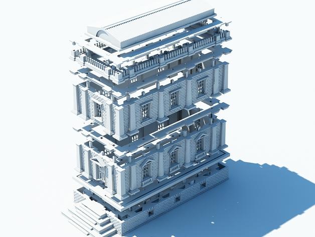 3D Printable Construction Kits Let You Construct Buildings of Any Size
