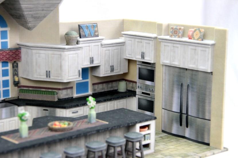 How WhiteClouds’ 3D Printed Architectural Model of Dream Kitchen May Be