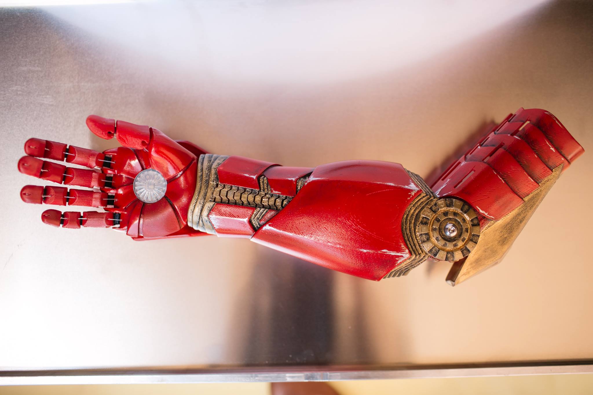 Robert Downey Jr. Surprises 7YearOld Boy with Awesome 3D Printed Prosthetic Iron Man Arm