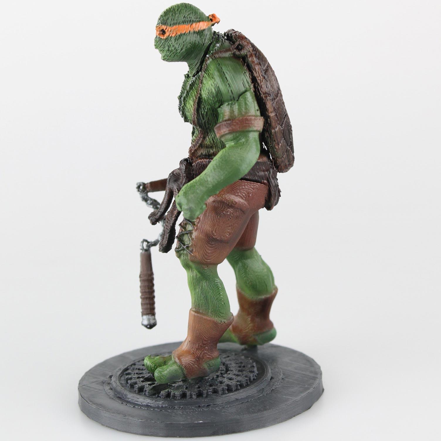 3D Printed Teenage Mutant Ninja Turtles Brought to Life by