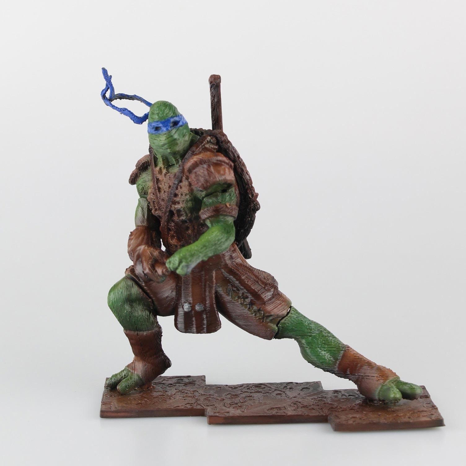 3D Printed Teenage Mutant Ninja Turtles Brought to Life by