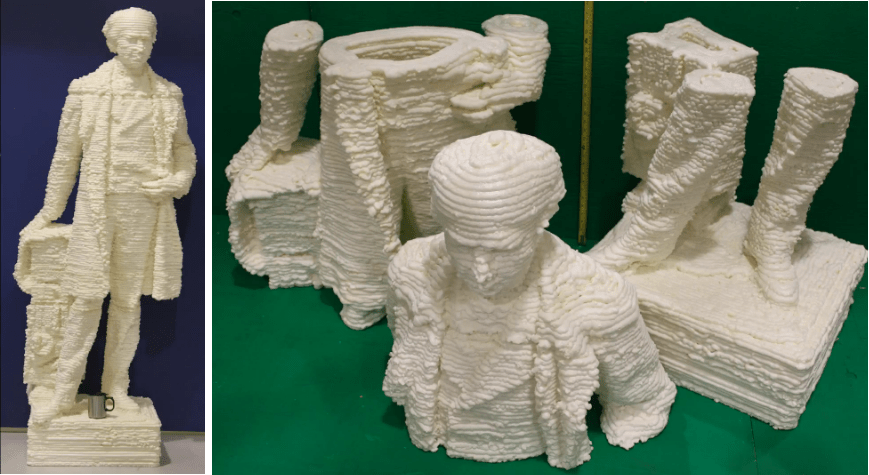 Researchers 3D Print 7FootTall Statue of Sir Wilfrid Laurier Out of