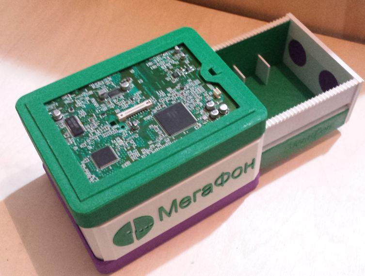 Employee Creates an Amazing 3D Printed Electronic Business Card Holder