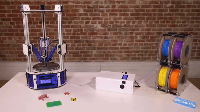 Mosaic Manufacturing Launches The Palette — Turn Any 3D Printer into a