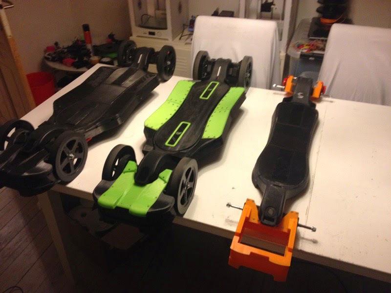 Smartphone Controlled Electric Skateboard 3D Printed at Autodesk’s Pier