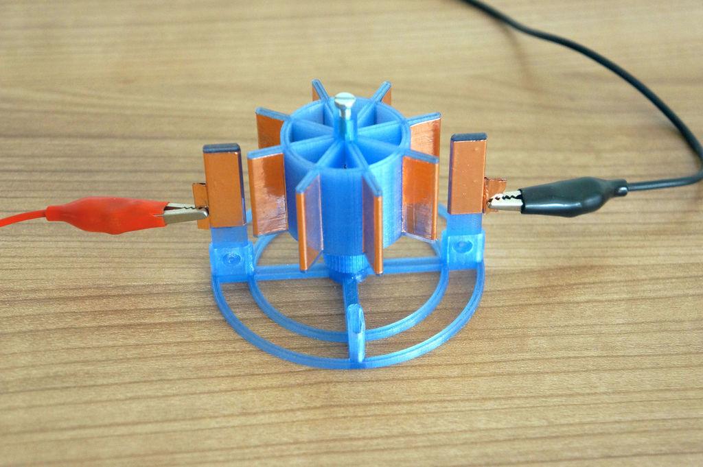 Maker 3D Prints His Own Electrostatic Motor The Voice