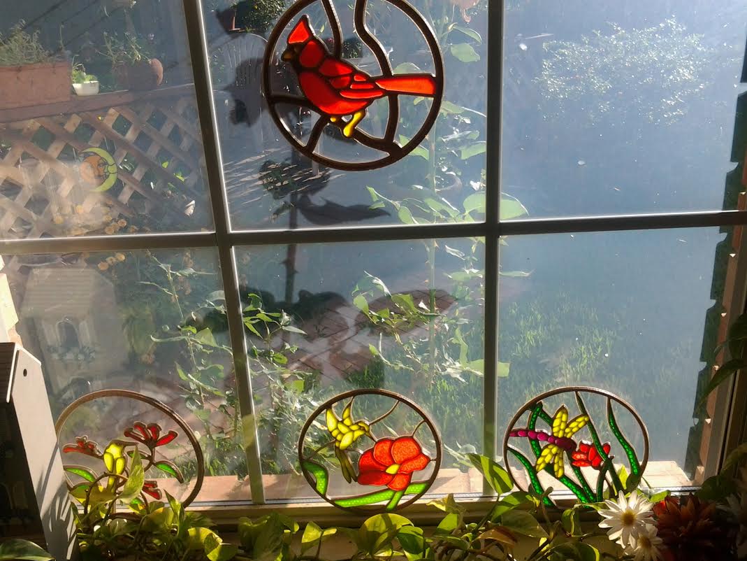 3D Printed Faux Stained Glass