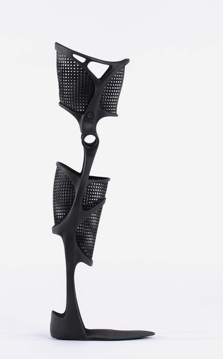 KAFO Splint — 3D Printed Leg Brace Customized for a Perfect Fit