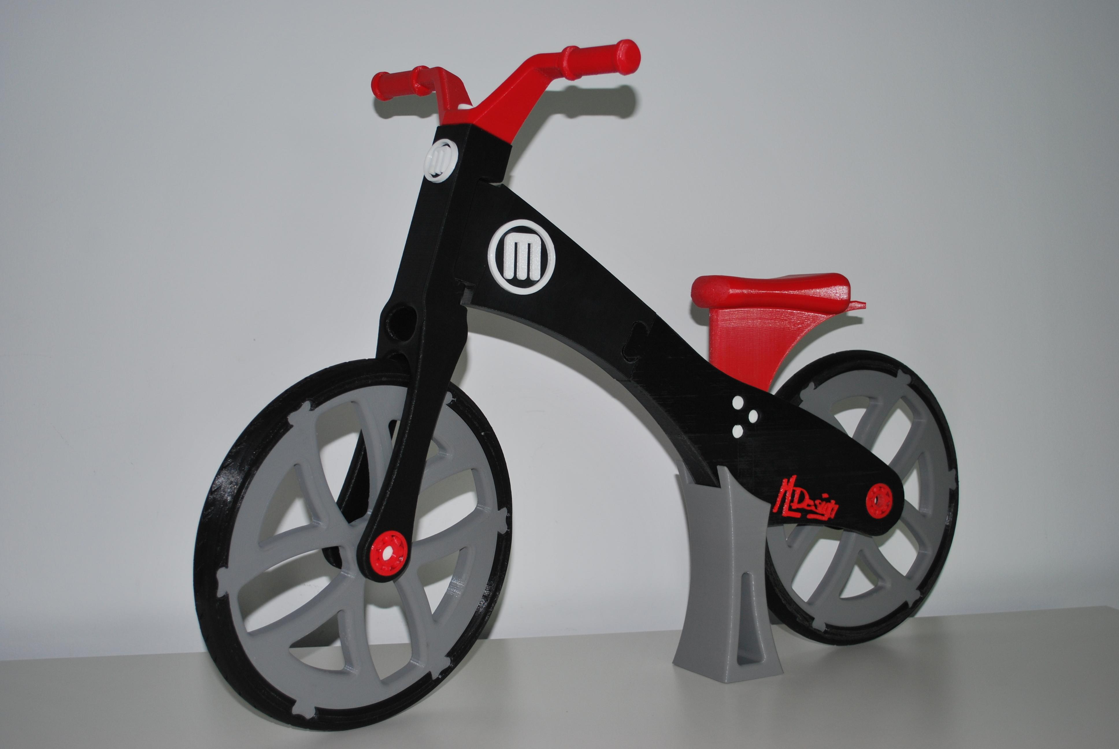 MakerBot Releases a 3D Printed Fully Functional “Balance Bike” That You
