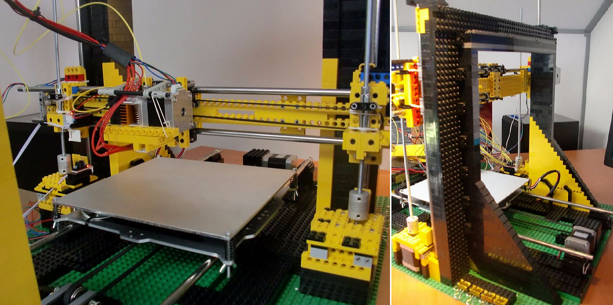 Use Legos to Make Your Own 3D Printer Using Nema 17 Stepper Motors