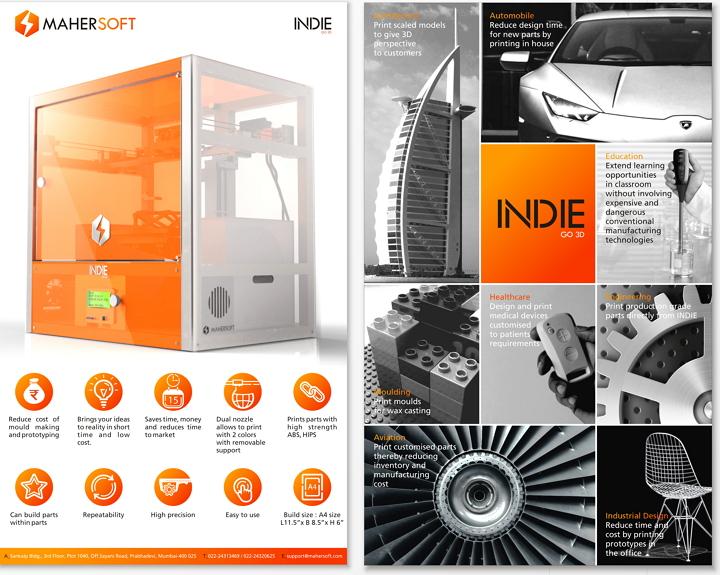Indian 3D Printer Manufacturer MaherSoft Rolls Out IndustrialGrade