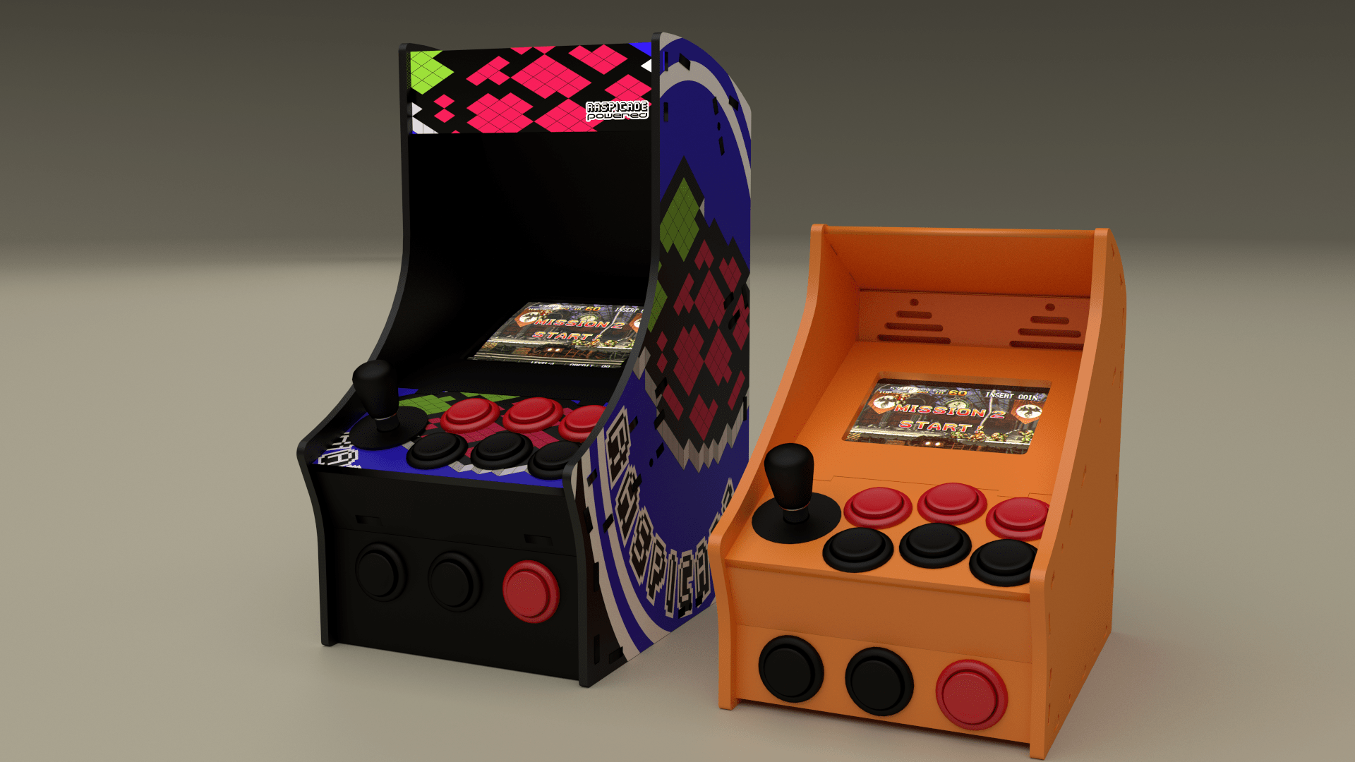 Raspberry Pi 3D Printed Nano Arcade Combines Nostalgia & State