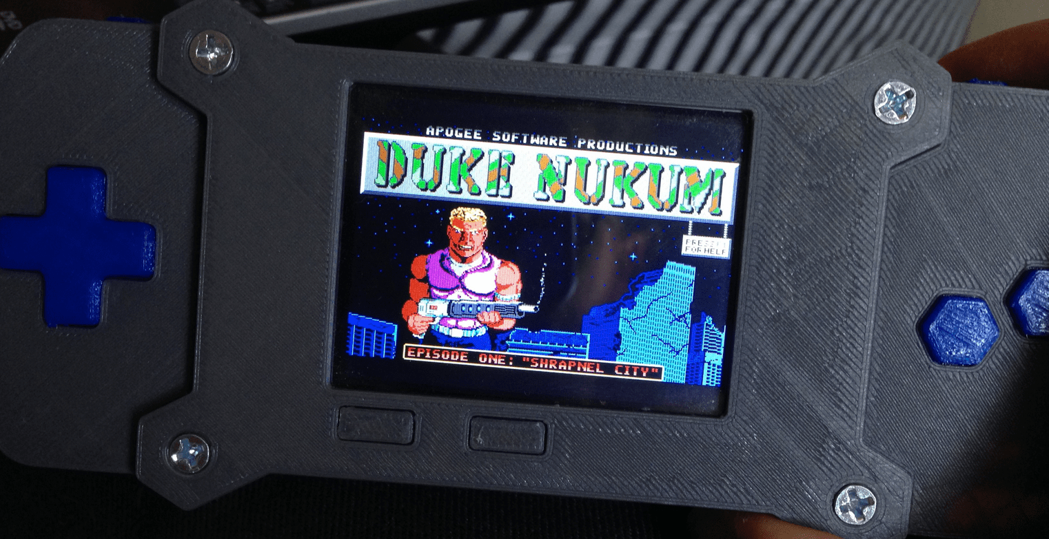 3D Printed Custom Game Boy Makes Personal Gaming Device Even More