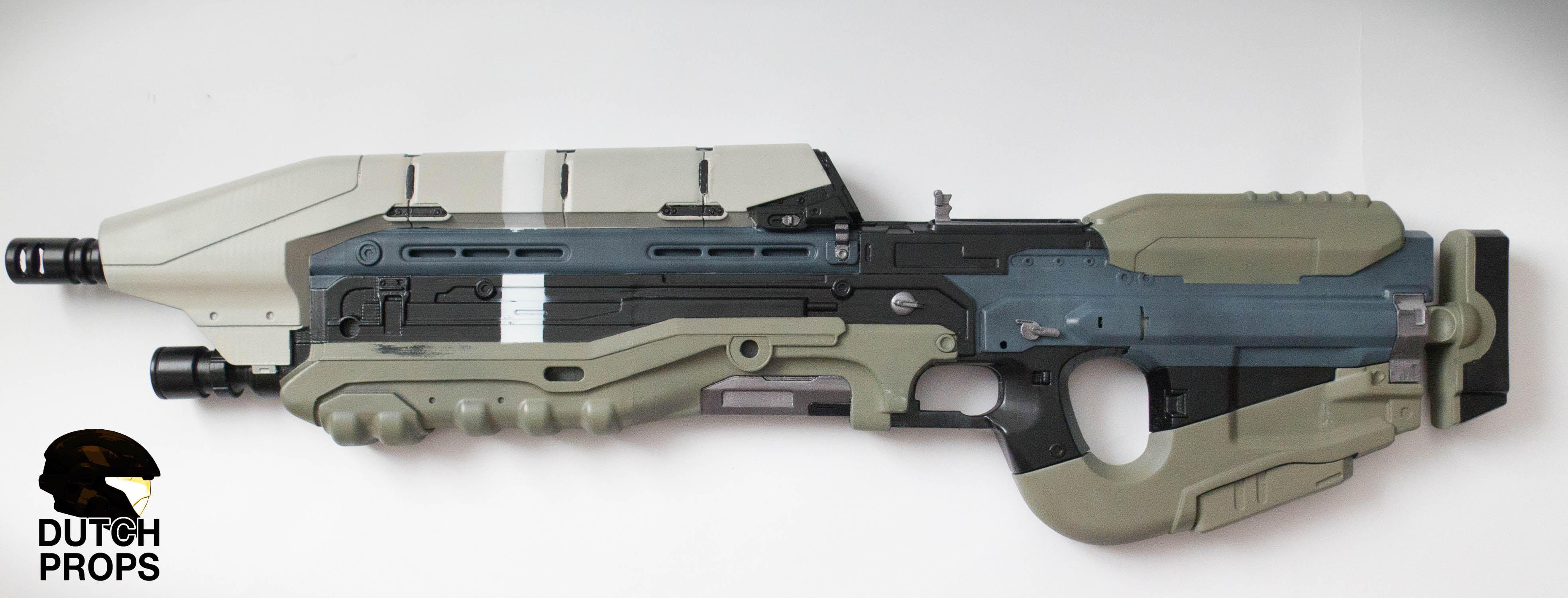 Dutch Props 3D Prints a SemiFunctional 'Halo 5 Guardians' Assault
