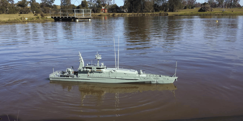 Man 3D Prints Huge 5 1/2 Foot Long RC Armidaleclass Patrol Boat — Larger Models on the Way