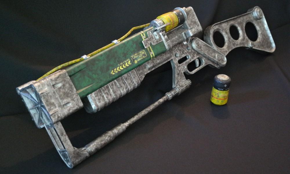 Just in Time for Fallout 4 3D Print Your Own AER9 Laser Rifle
