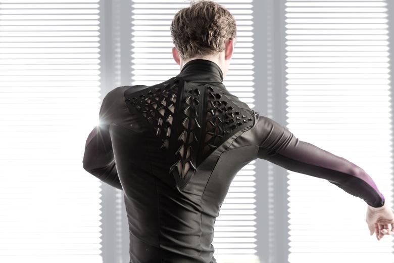 Ancient Bacteria Powers This Printed BioSkin Clothing That Opens Air