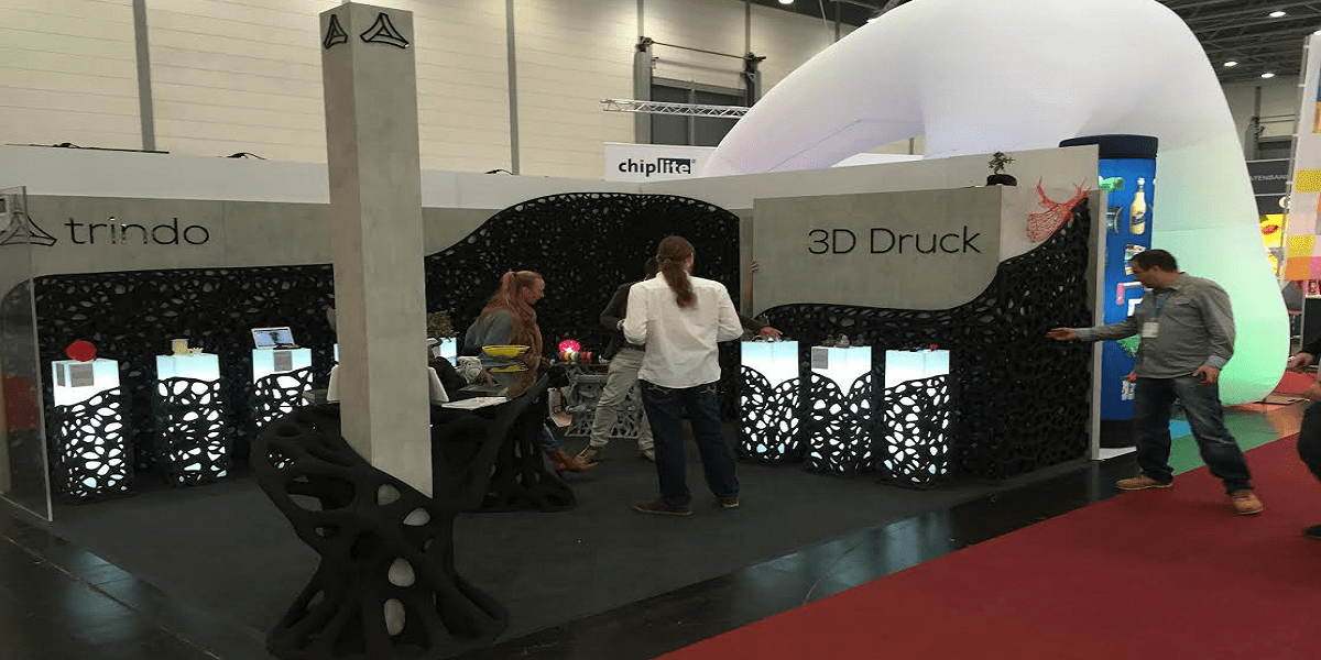 Trindo Debuted the World’s First 3D Printed Trade Show Booth at