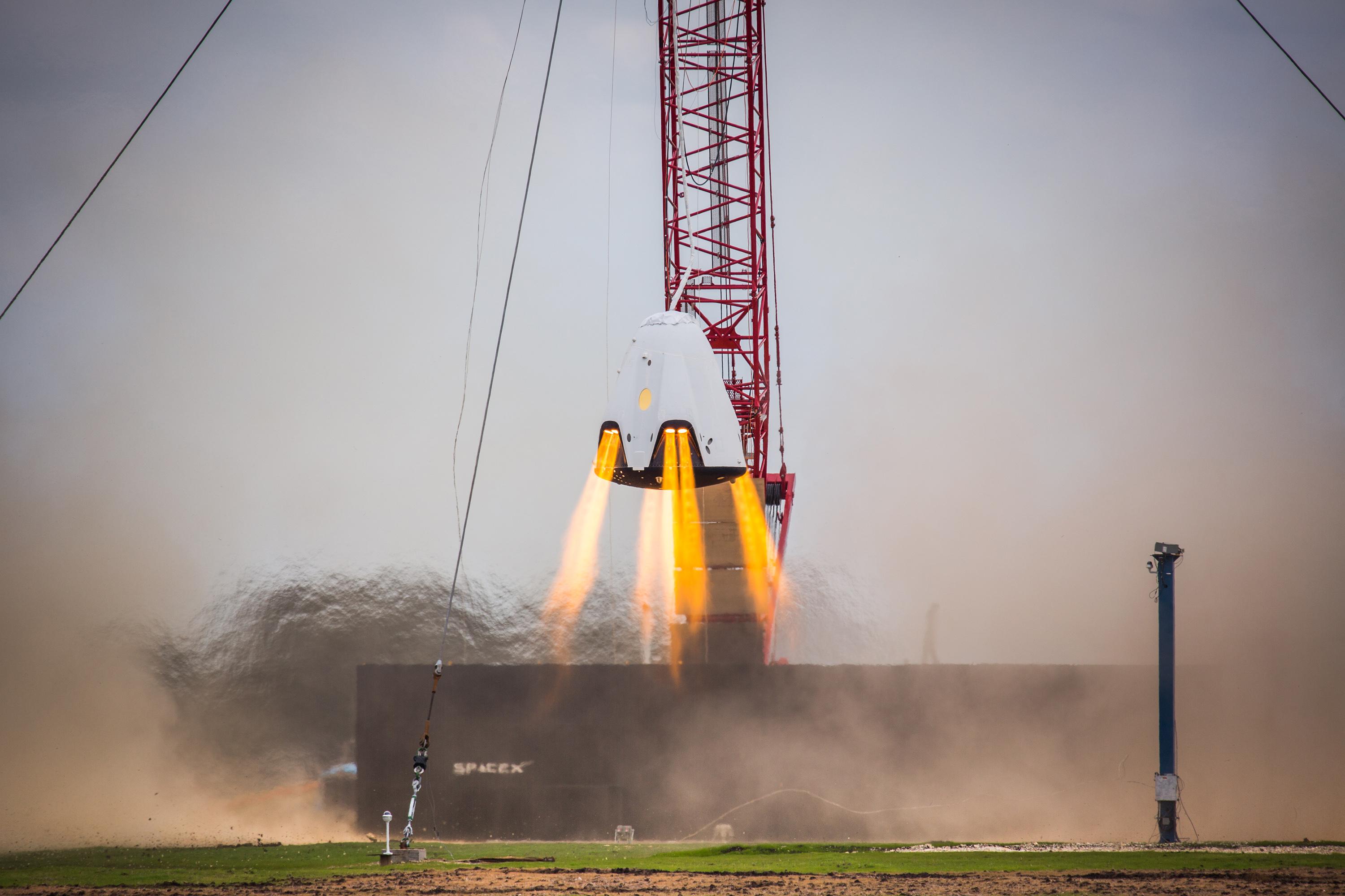 The Dragon Can Hover SpaceX and Their 3D Printed SuperDraco Thrusters