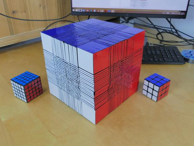 Large 3D Printed Rubik's Cube Breaks Previous World Record! - 3DPrint