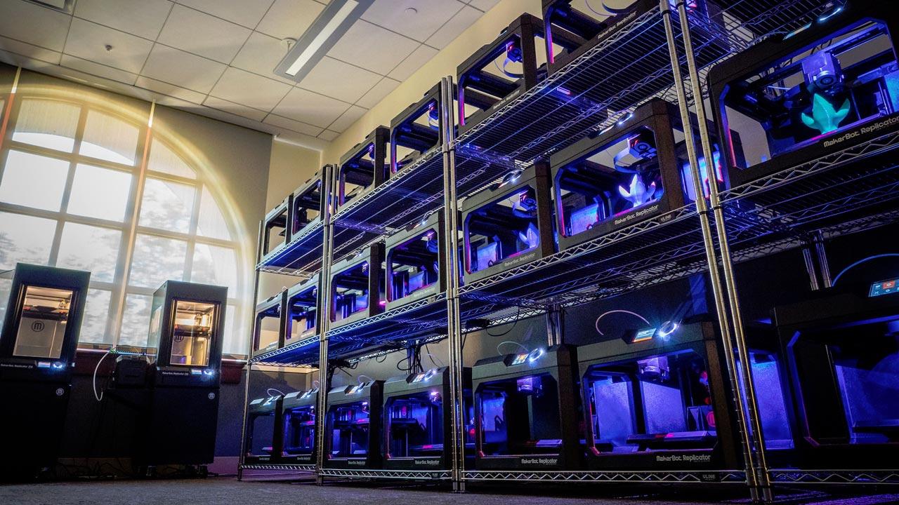 Montclair State University Opens a MIX Lab with 35 MakerBot 3D Printers