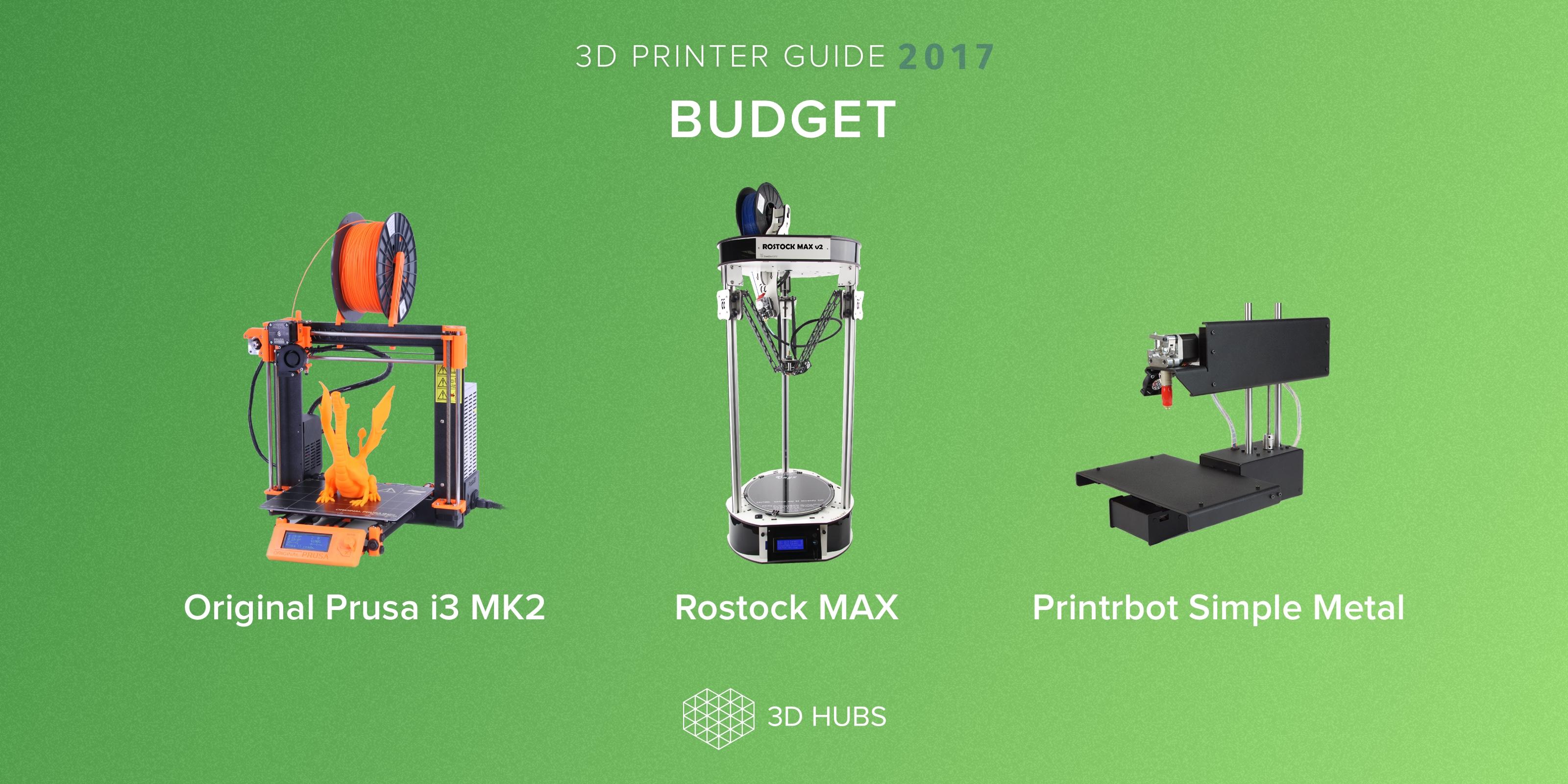 3D Hubs 2017 3D Printer Guide This Year's Top 3D Printers