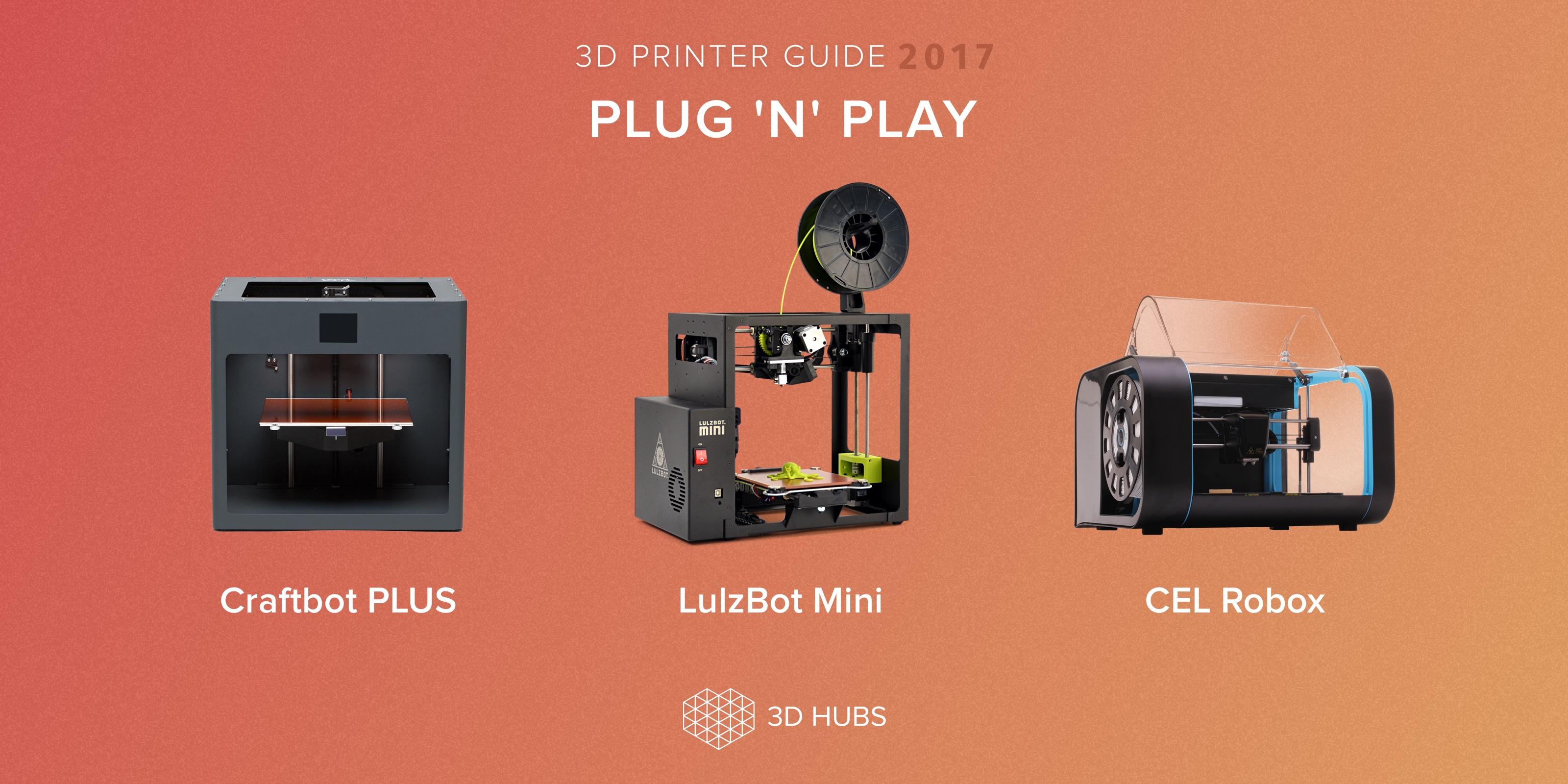 3D Hubs 2017 3D Printer Guide This Year’s Top 3D Printers