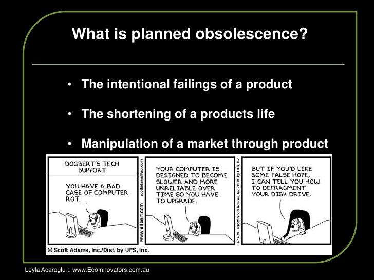 Addressing Planned Obsolescence with 3D Printing 3DPrint