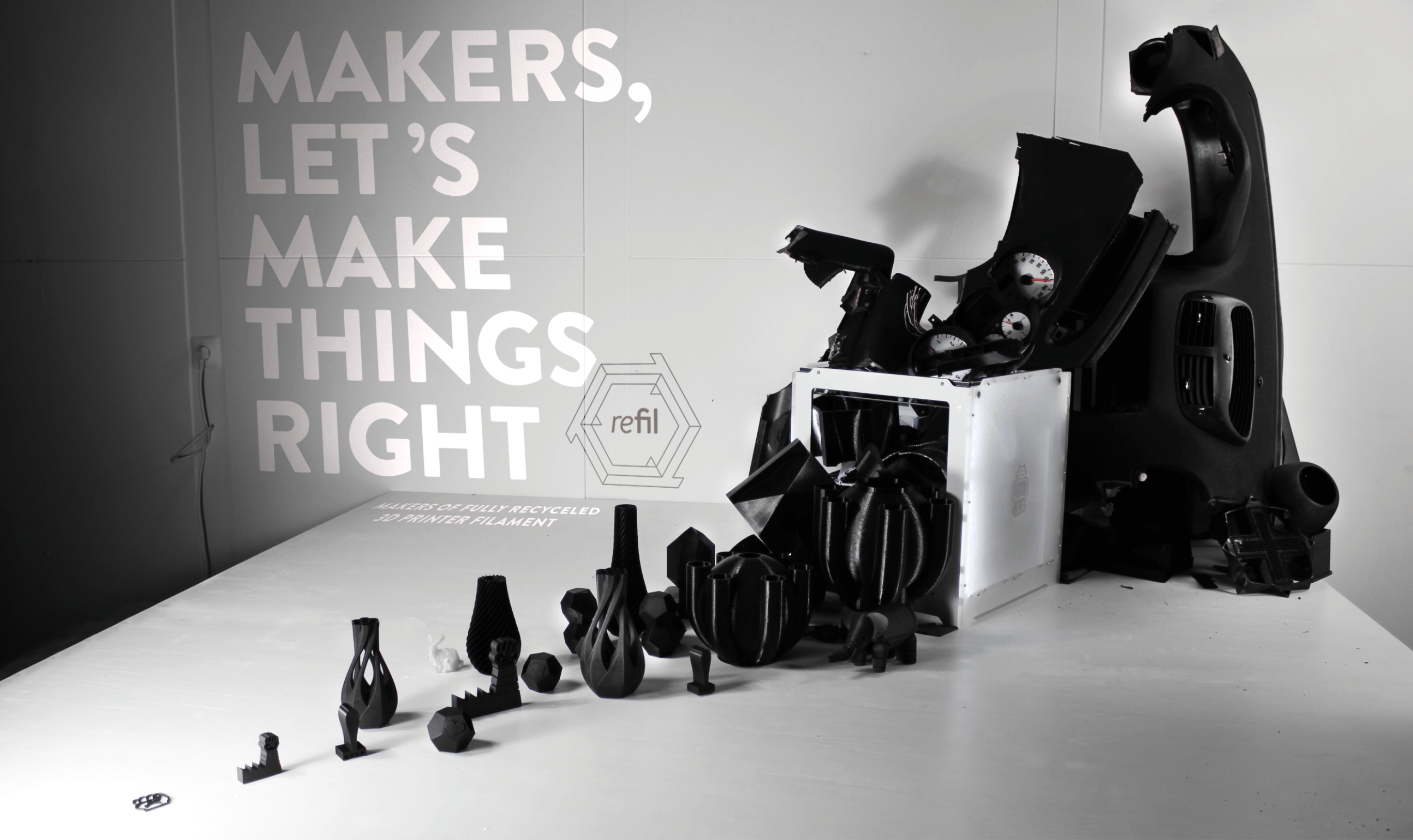 3D Brooklyn Teams with Better Future Factory to Sell Refil Recycled 3D