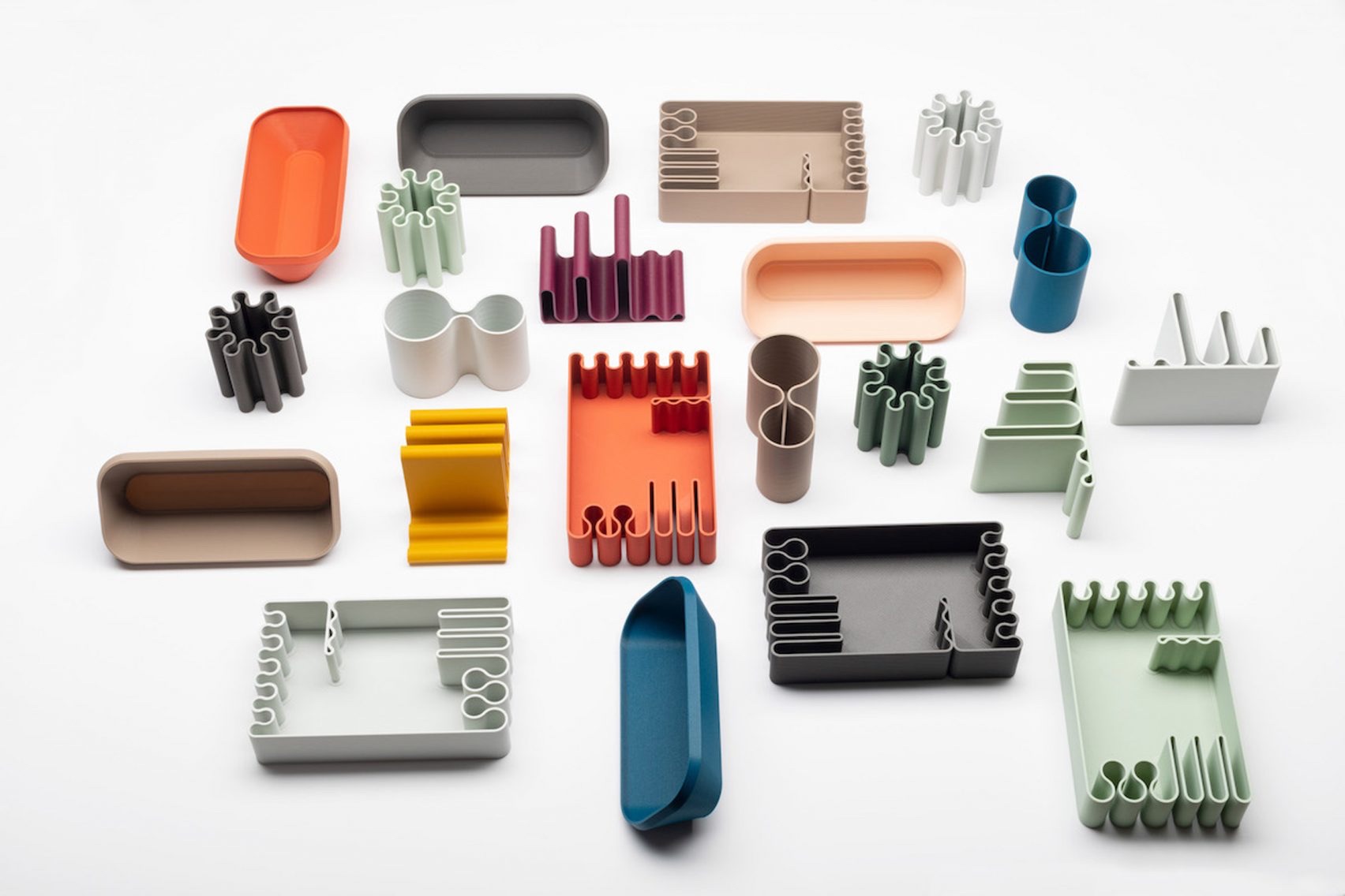 Office Brand's 3D Printed Desk Accessories Made from Recycled Food