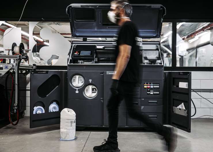 HP Jet Fusion 580 Color 3D Printer - Impact labs, 3d printing technologies