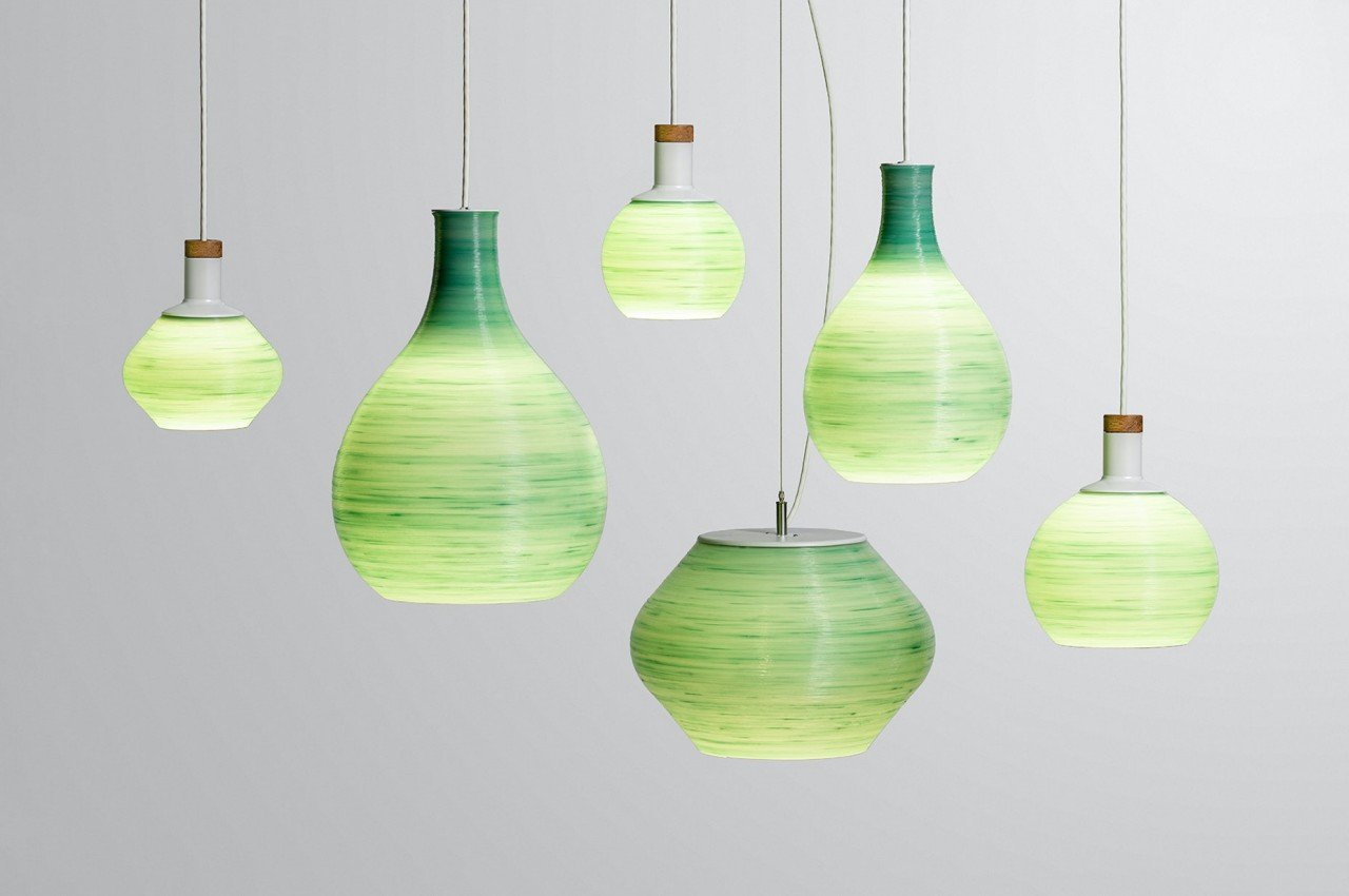 Company Turns Oceanwaste into Ecofriendly Lamp Shades 3D Printing
