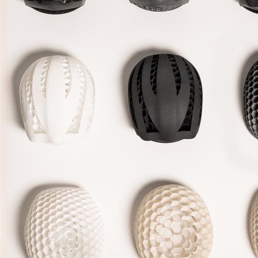 Custom 3D printed HEXR cycling helmets are now shipping to customers