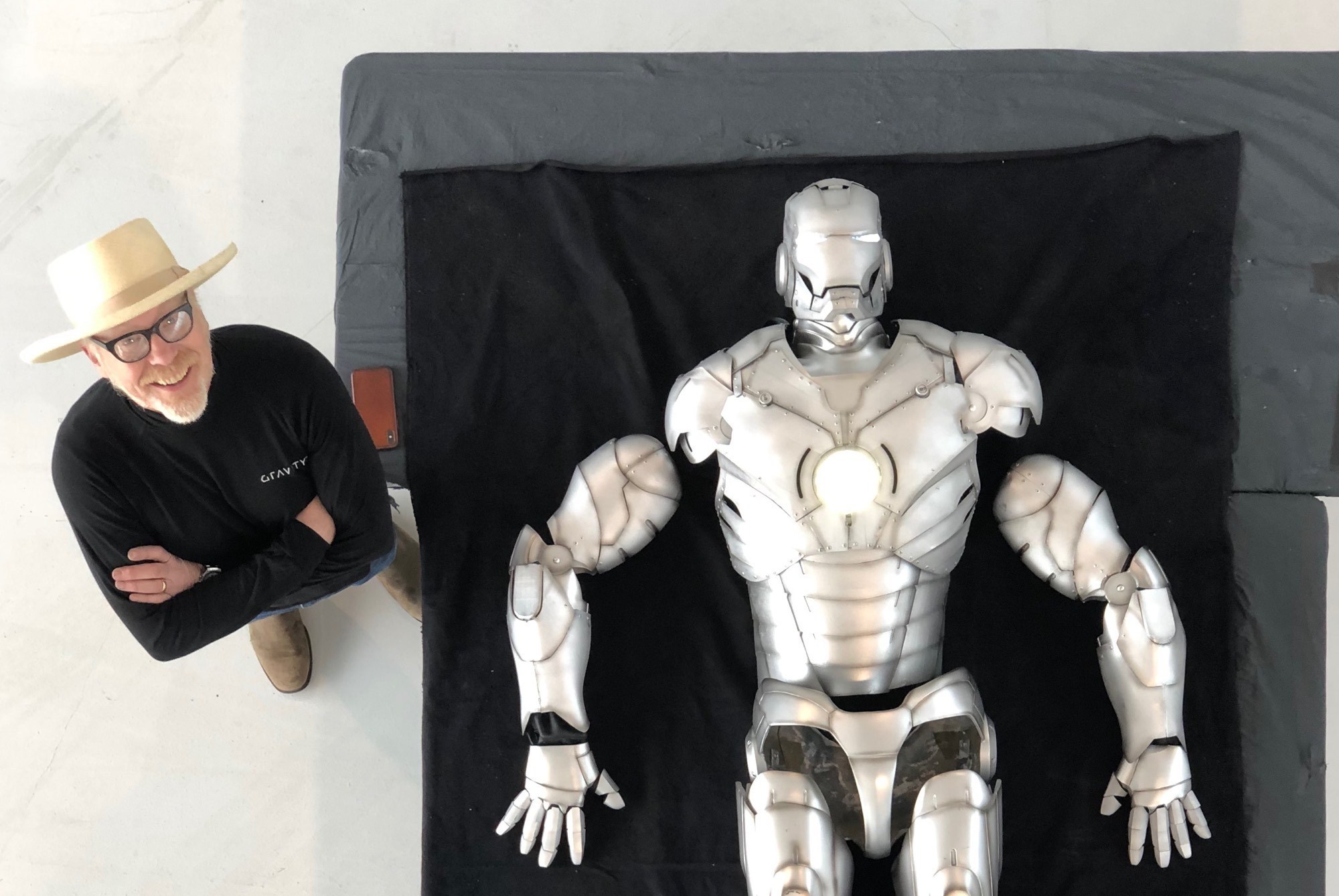 Adam Savage reallife, 3D printed Iron Man in new TV series