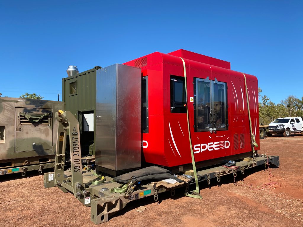 Australian Army successfully conducts field test of SPEE3D metal 3D