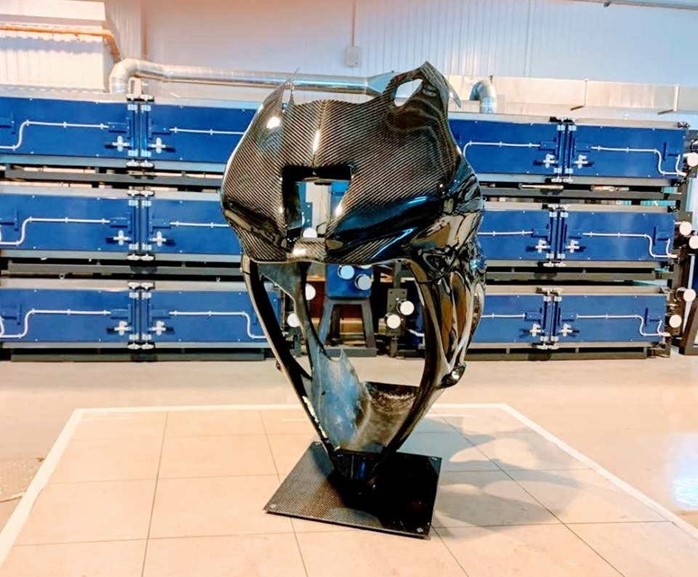 Kawasaki Puccetti Racing takes pole position using 3D printing and